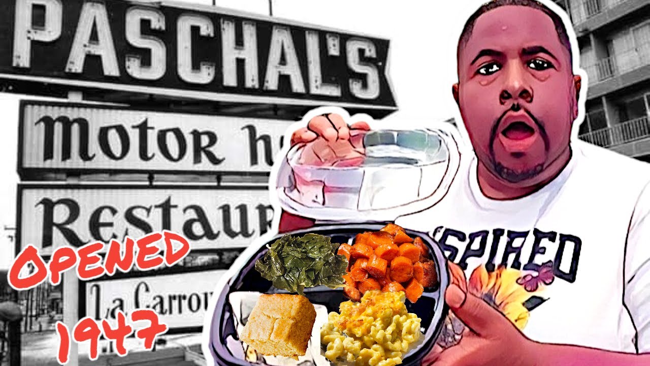Eating at the OLDEST Soul Food Restaurant in my city PT.1