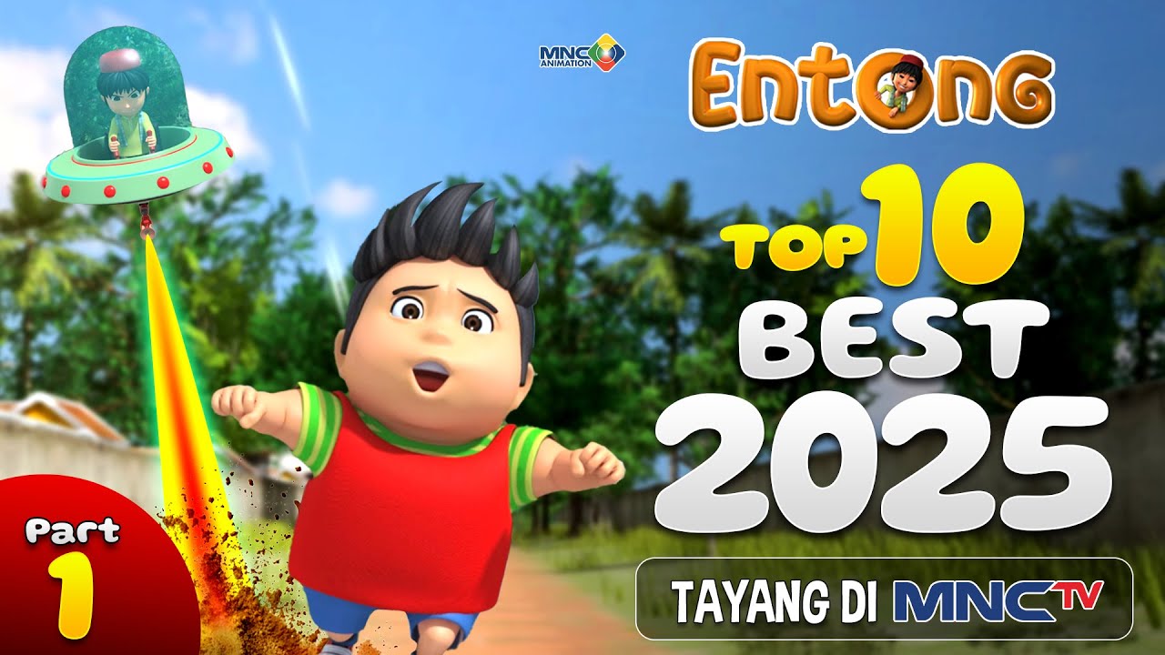 KESERUAN ANIMASI ENTONG - TOP 10 BEST VIDEO 2025 PART 1