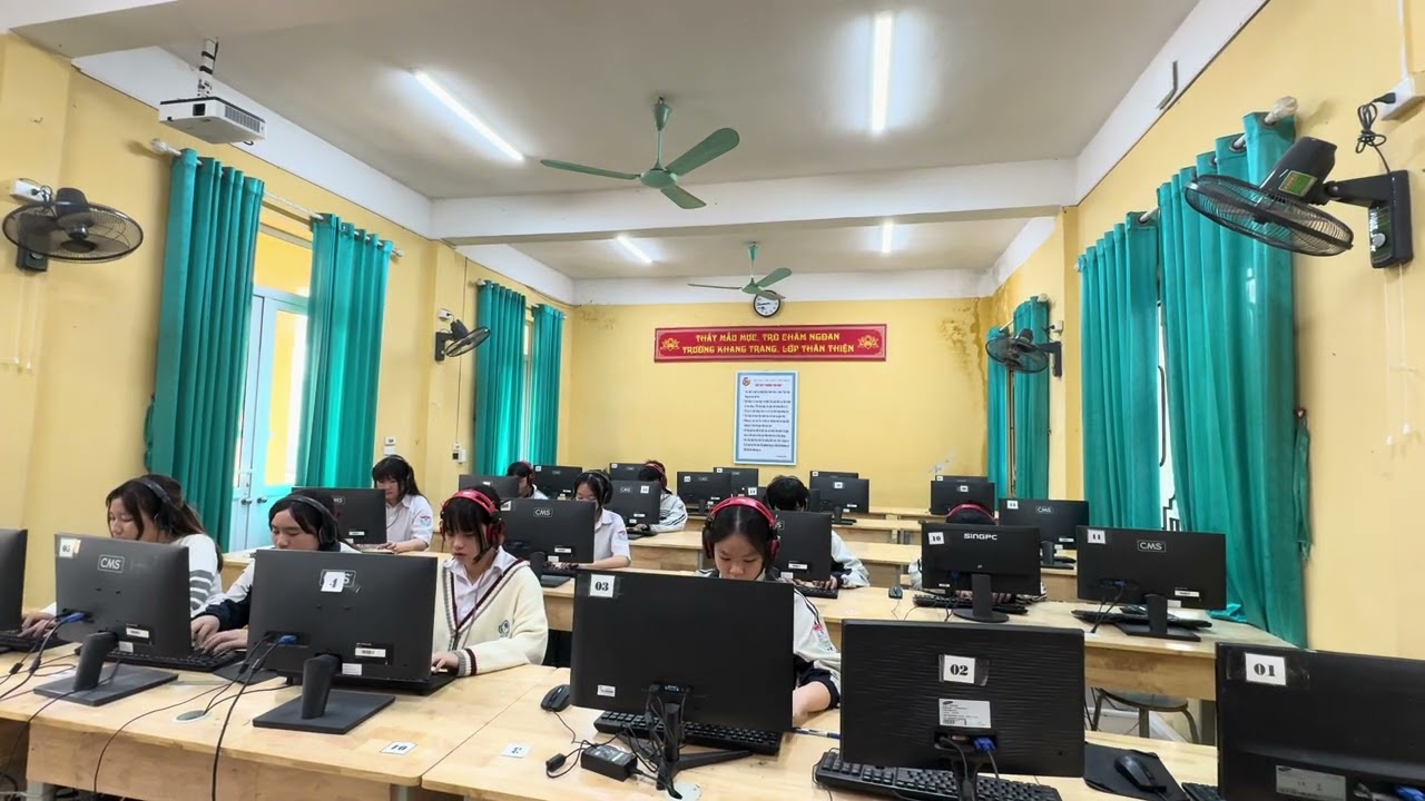 Khối 7 - Trường TH&THCS Bần Yên Nhân - Ngày 05/3/2026 - Ca thi: 15h30 đến 16h00