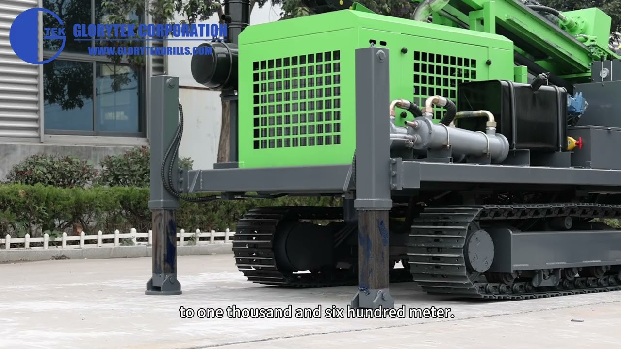 Full Hydraulic Core Drilling Rig GL1000A