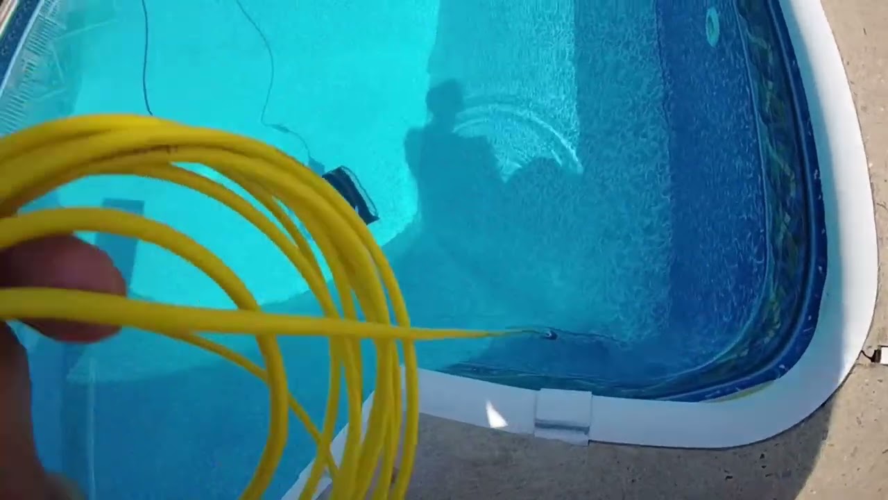 Vinyl Liner Tear Leak Detection