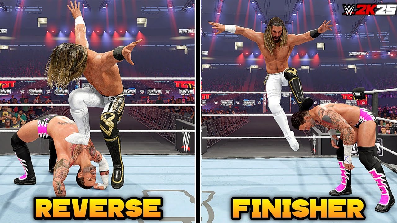 WWE 2K25 – 30 Must-Watch Reverse Finishers!