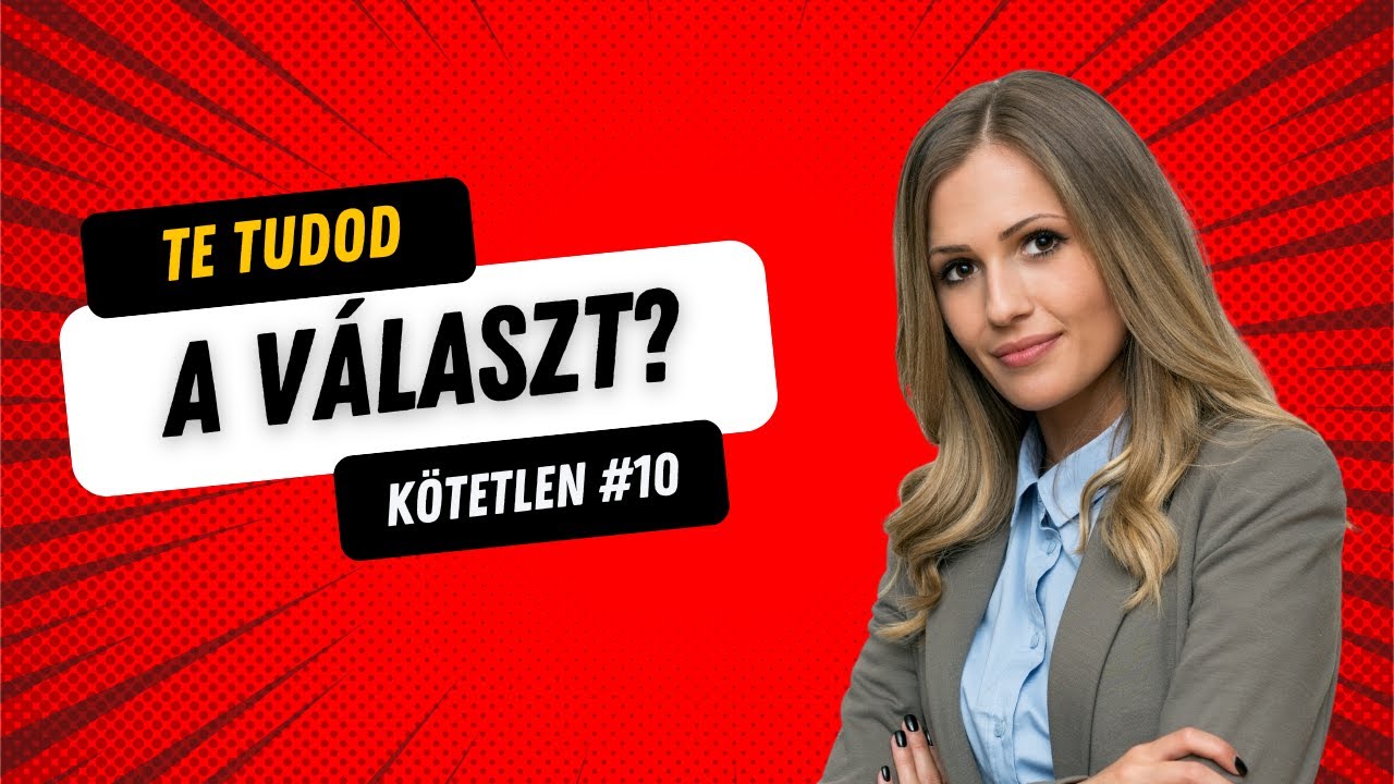 Mennyi kérdésre tudod a választ? 🧠 Kvíz Kérdések Témakör Nélkül #10