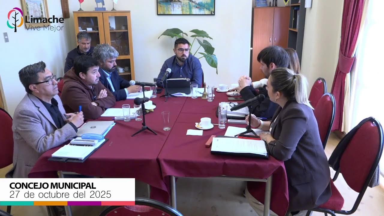 Sesión de Concejo Municipal - 27 de octubre de 2025