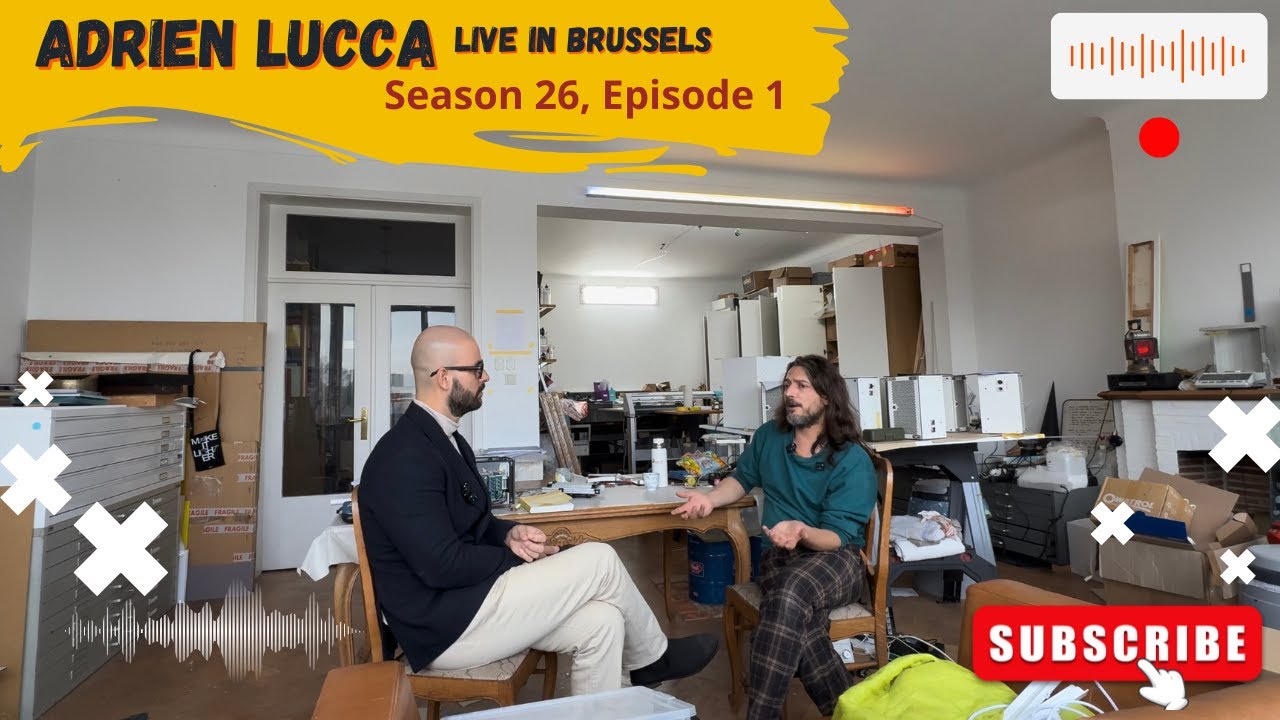 Artist Adrien Lucca on art, science, light, & seeing beyond human perception (Season 26, Episode 1)