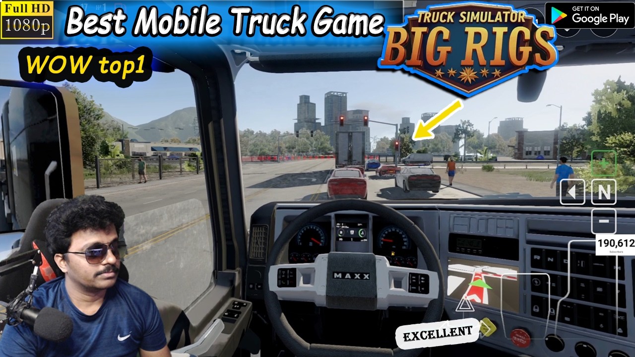 Best Mobile Truck Game Truck Simulator Big Rigs Android Telugu