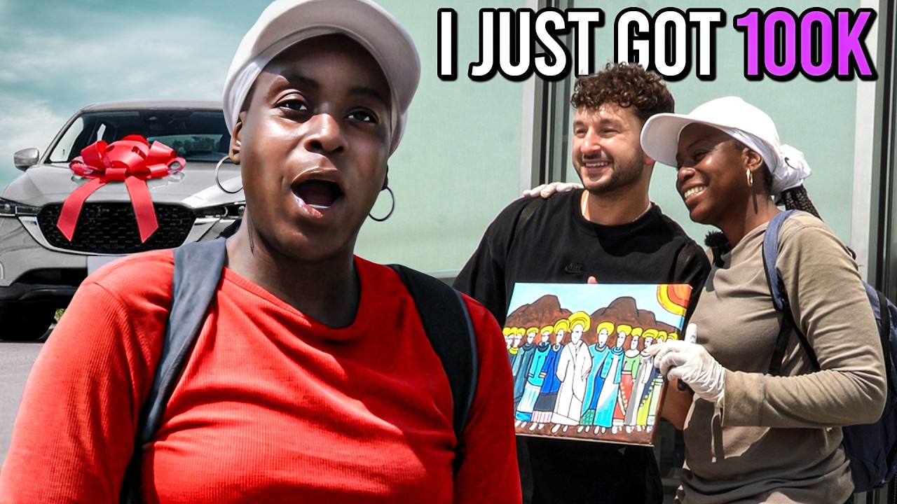 Struggling Homeless Artist Turns $1 Into $100,000