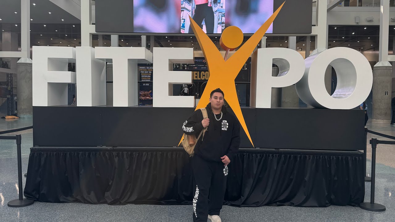 LA fit expo #motivation #gymtactics #gymworkout #fitexpo #fitness 