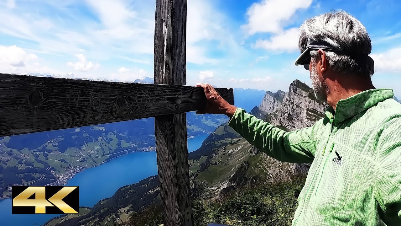 Schibenstoll, 2234 M - Bergtour & 360&deg; Gipfelpanorama | Churfirsten, Appenzeller Alpen 🇨🇭