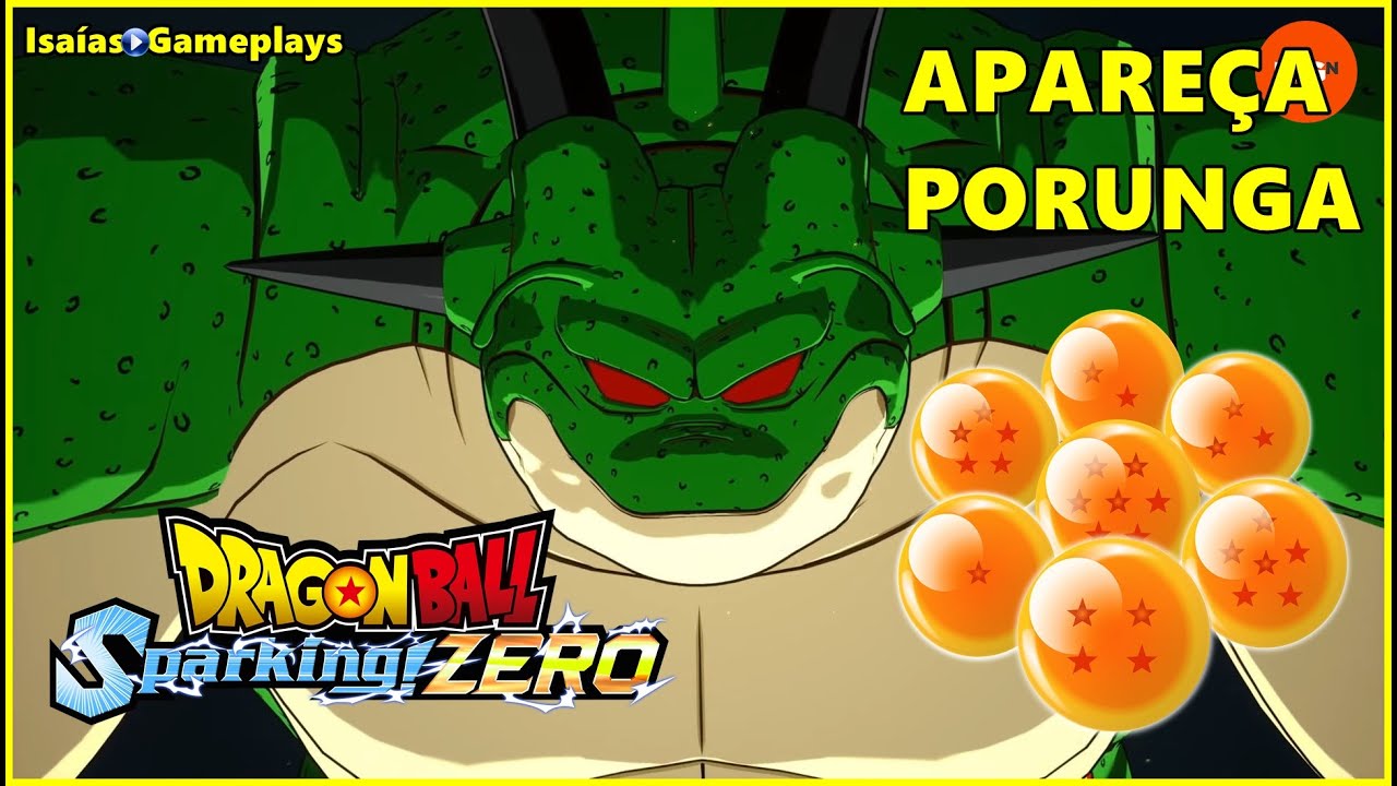 Como conseguir o troféu/conquista APAREÇA PORUNGA em Dragon Ball Sparking ZERO