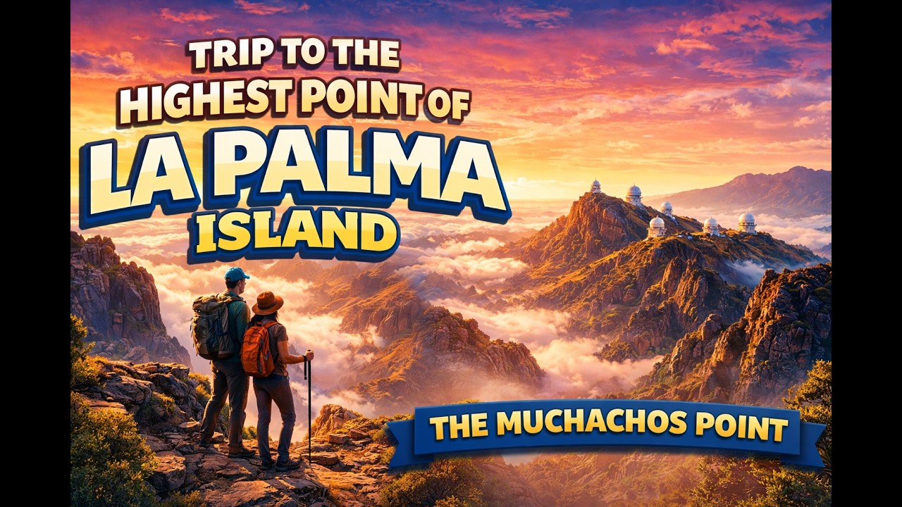 A trip to the highest point of La Palma Island, the Muchachos Point.