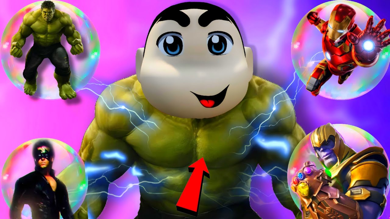 SHINCHAN BECAME HULK MANTO SAVE FRANKLIN FROM SIREN HEAD in GTA 5 ....( GTA 5 MODS )