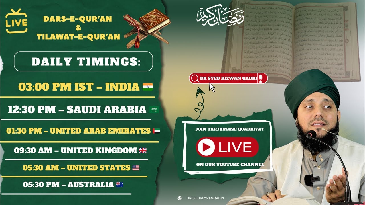 | Shaykh Syed Rizwan Pasha Quadri
