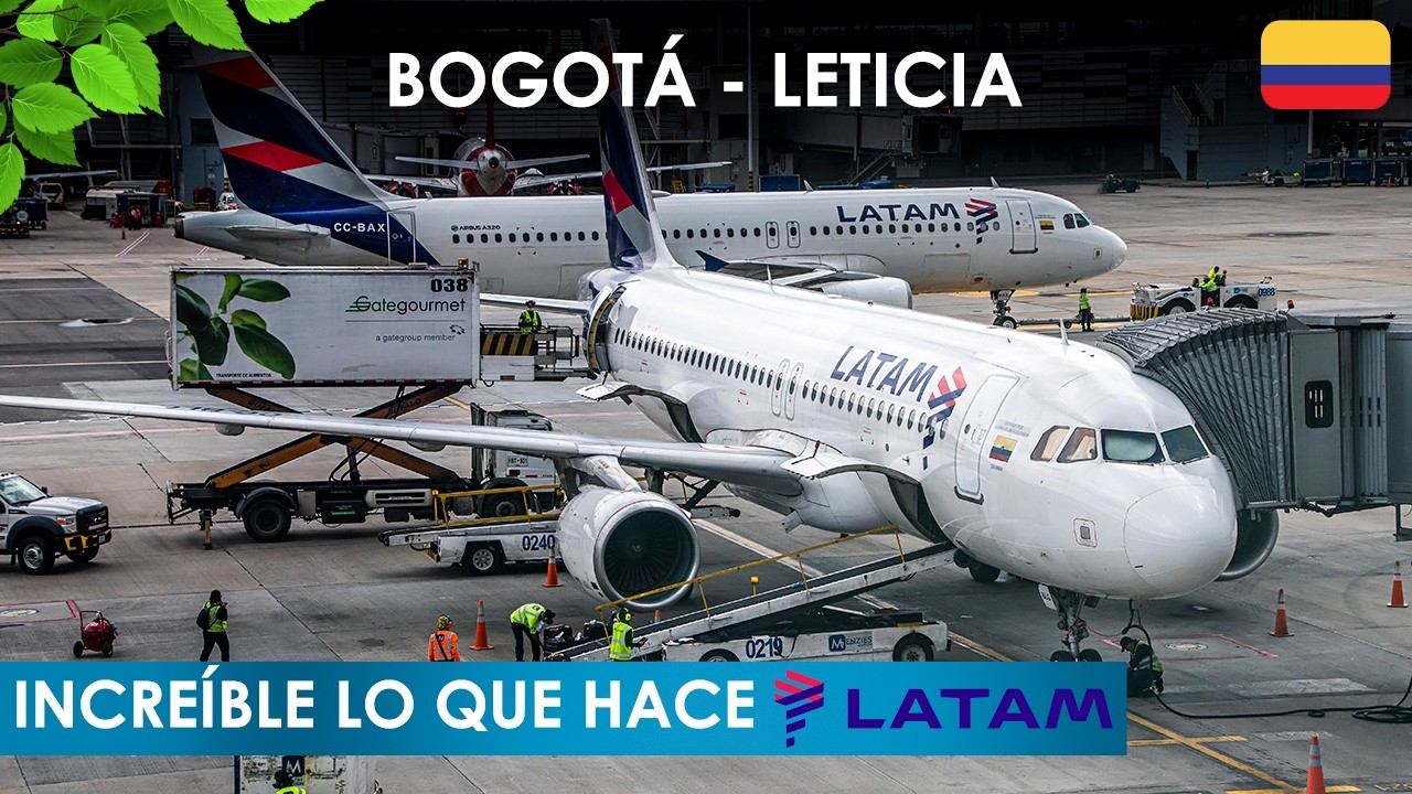 Trip report | ¡DAN COMIDA ABORDO! | LATAM Airbus A320 | Bogota (BOG) – Leticia (LET)