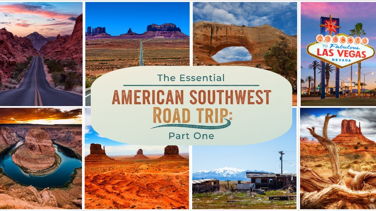 The Essential American Southwest Road Trip: Part One | Monument Valley | Horseshoe Bend | Las Vegas