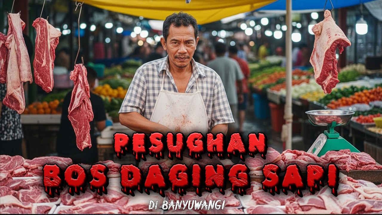 Pesugihan Penjual Daging Potong Di Pasar Banyuwangi