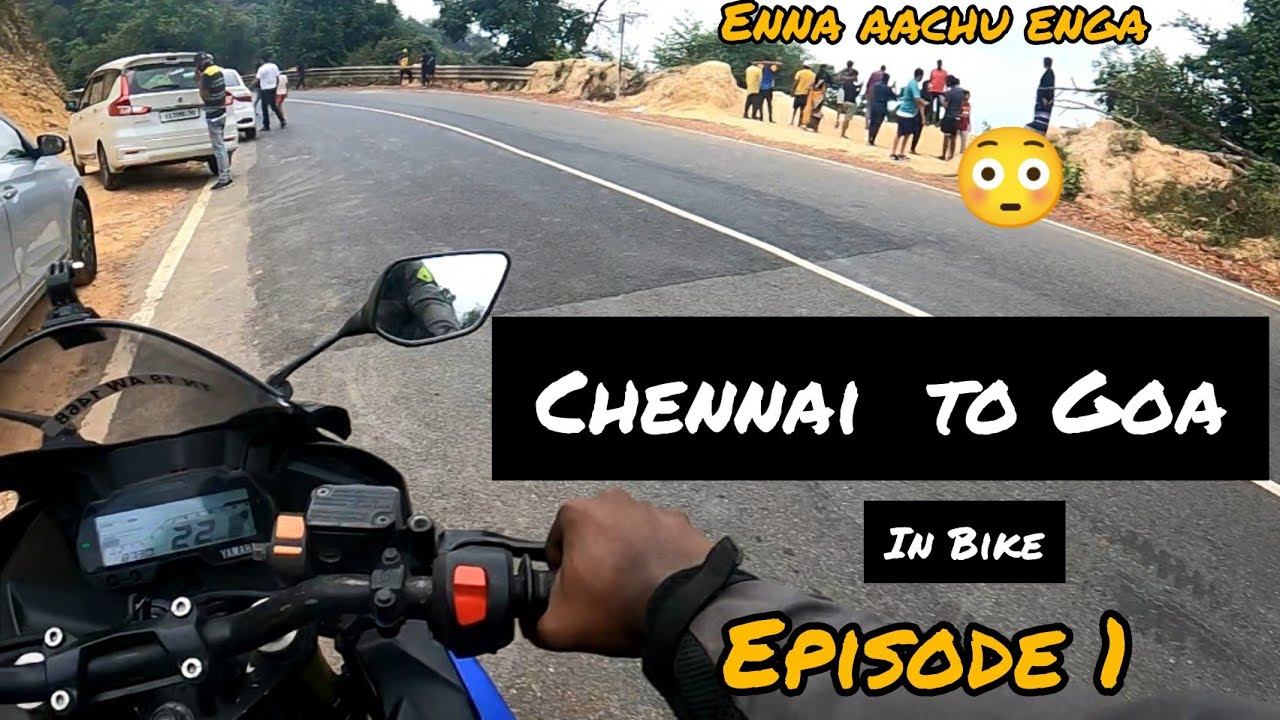 Chennai to Goa 💫/Akilan vlogs / Bike ride/Episode 1