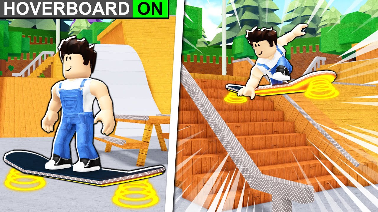 I MADE A WORKING HOVERBOARD IN Build a Boat! 🛹✨