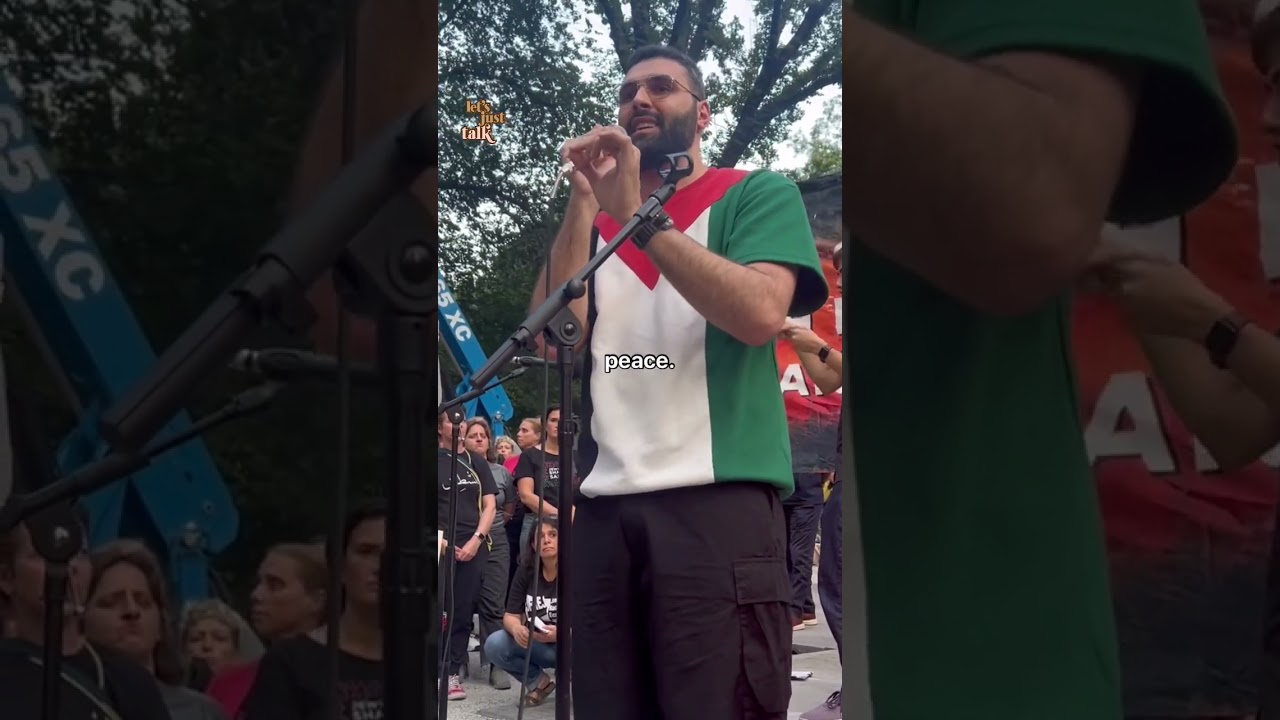 Motaz joins the If Not Now protest in NYC &mdash; &ldquo;Jews Say No to Genocide&rdquo; &mdash; and shares his story