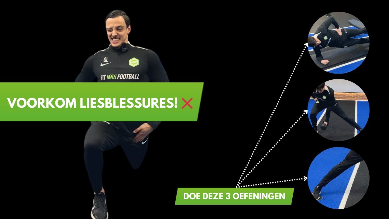 3 oefeningen om jouw lies sterker te maken als voetballer