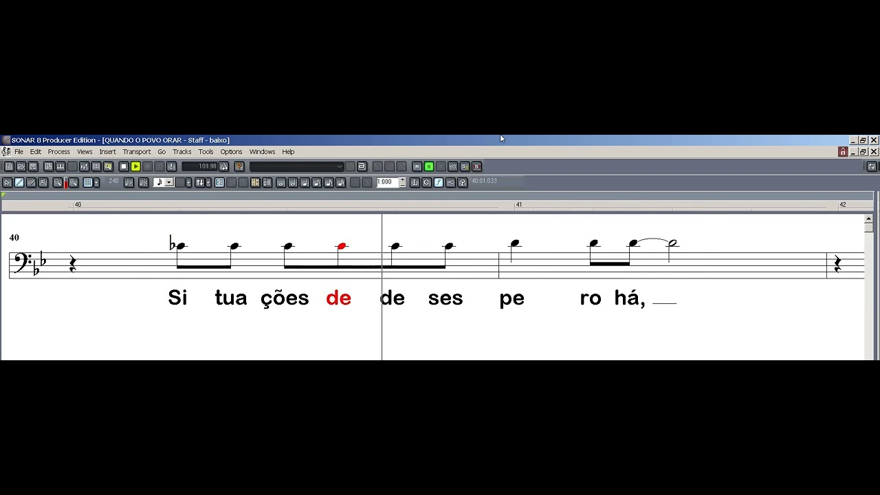 QUANDO O POVO ORAR - baixo (Grupo Ângeluz)