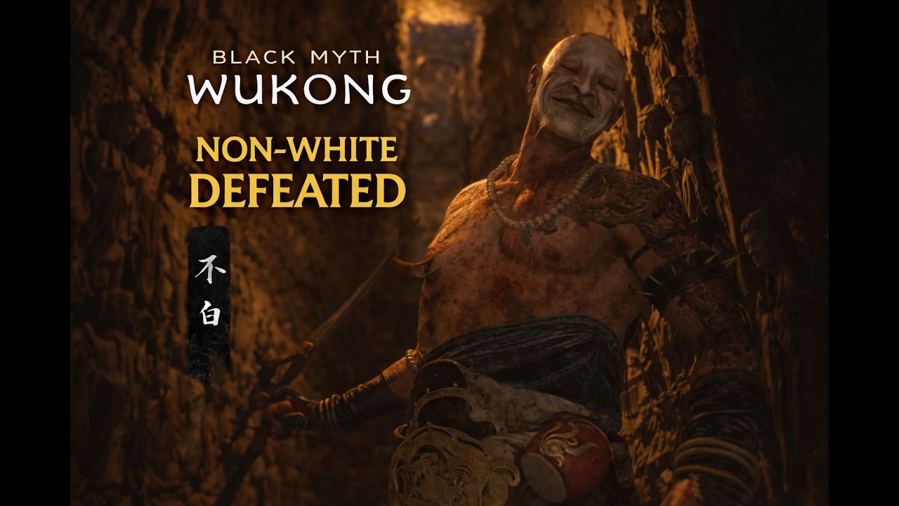 NON-WHITE DEFEATED! 😈🔥 Black Myth Wukong Boss Fight