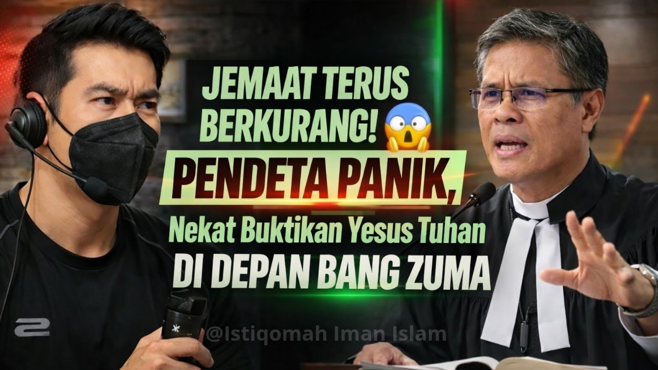 JEMAAT TERUS BERKURANG‼️Pendeta PANIK, Nekat Buktikan Yesus Tuhan di Depan Bang ZUMA 😱