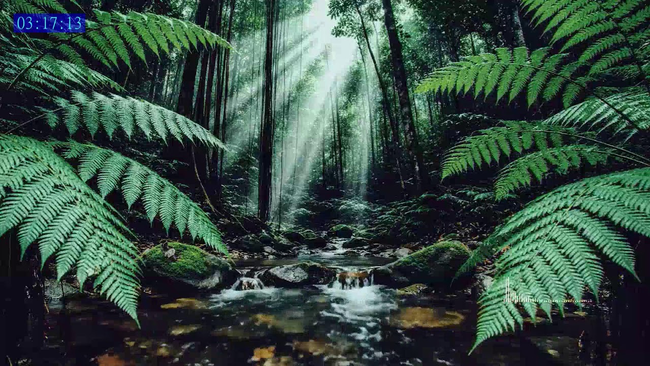 Rain Sounds with Gentle Thunder for Quiet Rest