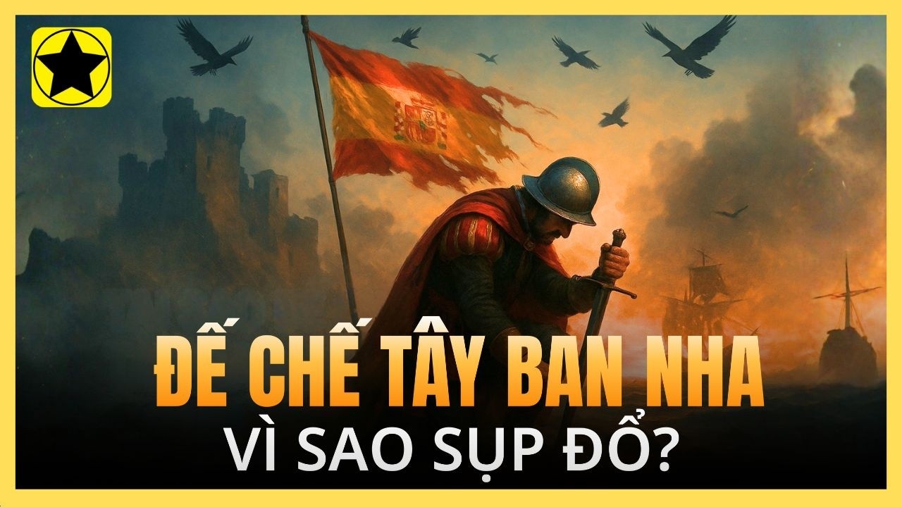 Tại sao Đế chế Tây Ban Nha hùng mạnh lại sụp đổ?