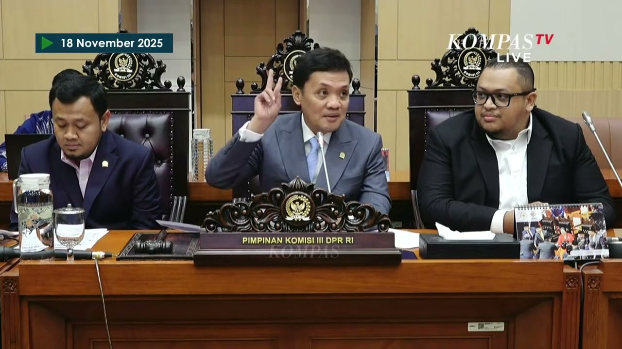 FULL Ketua Komisi III Habiburokhman Buka Suara soal Polemik RUU KUHAP Jelang Disahkan