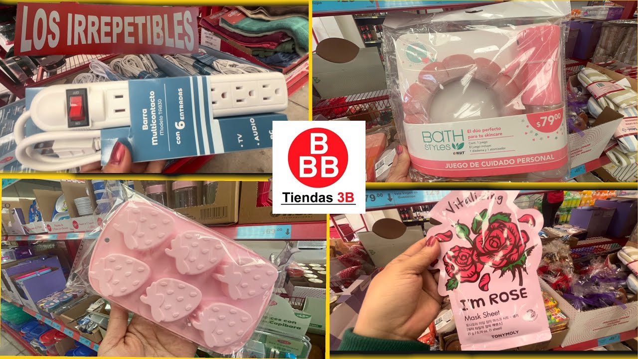 Tiendas 3B Los Irrepetibles lo más Nuevo                 Hogar y más 