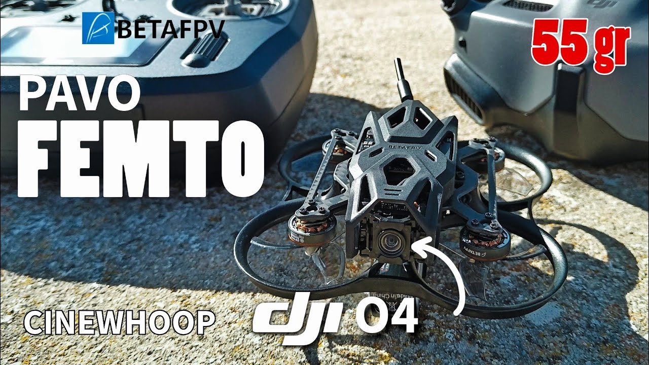 Betafpv PAVO FEMTO + DJI Air unit O4 | La nueva Generación de DRONES