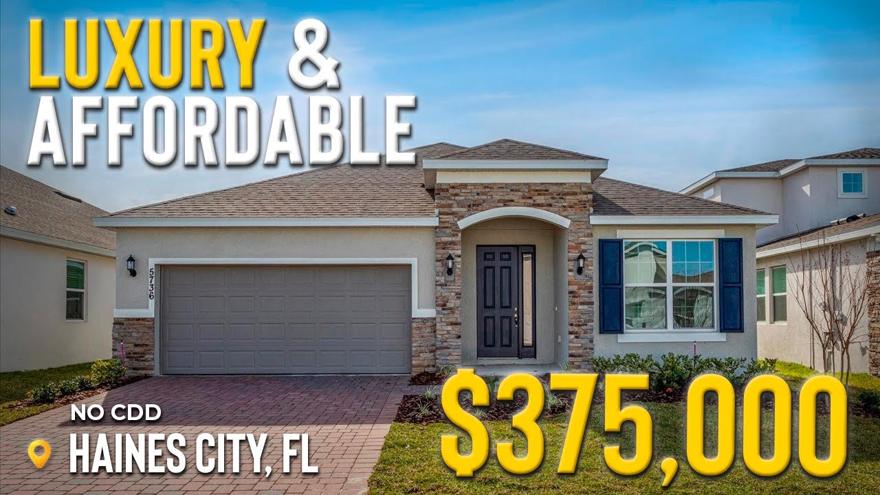 Big Savings: $25,000 for closing or down the price of this luxury home in Haines City, Florida.