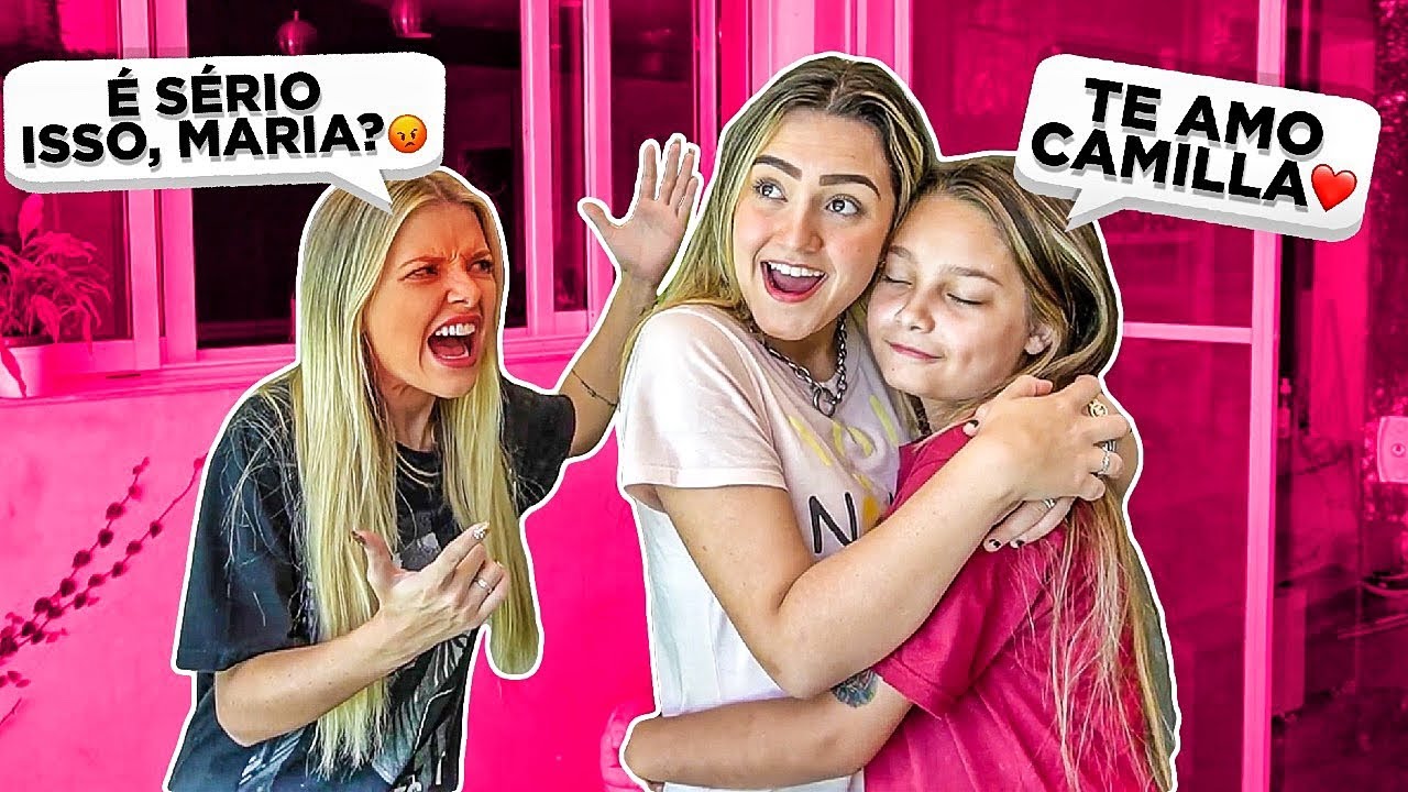 FIQUEI COM CIÚMES DA MARIA E ME SURPREENDI COM A REAÇÃO DELAS!