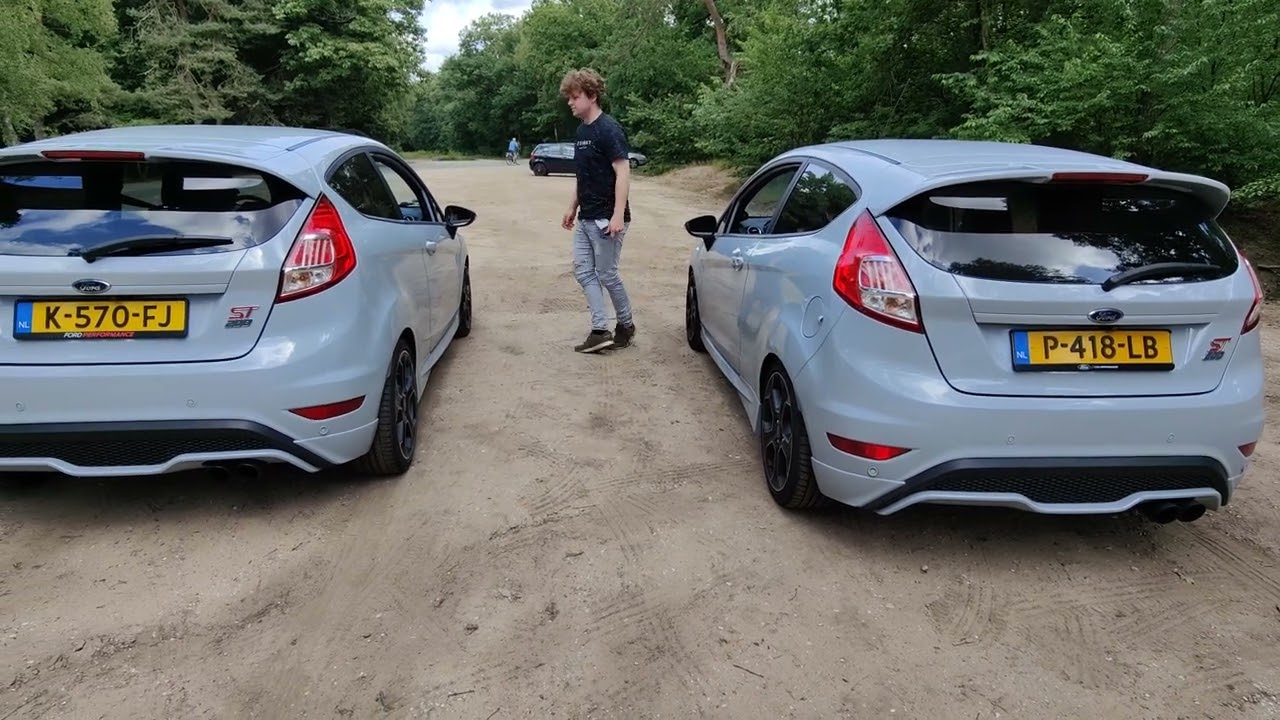 Ford Fiesta ST 200 exhaust difference