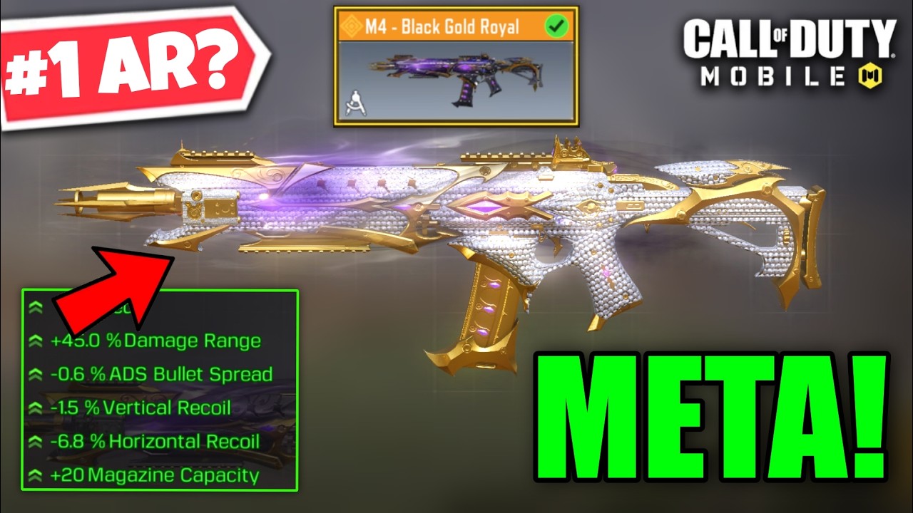 *NEW* M4 Best Gunsmith Build! M4 Best Attachments CODM | Best M4 Loadout CODM