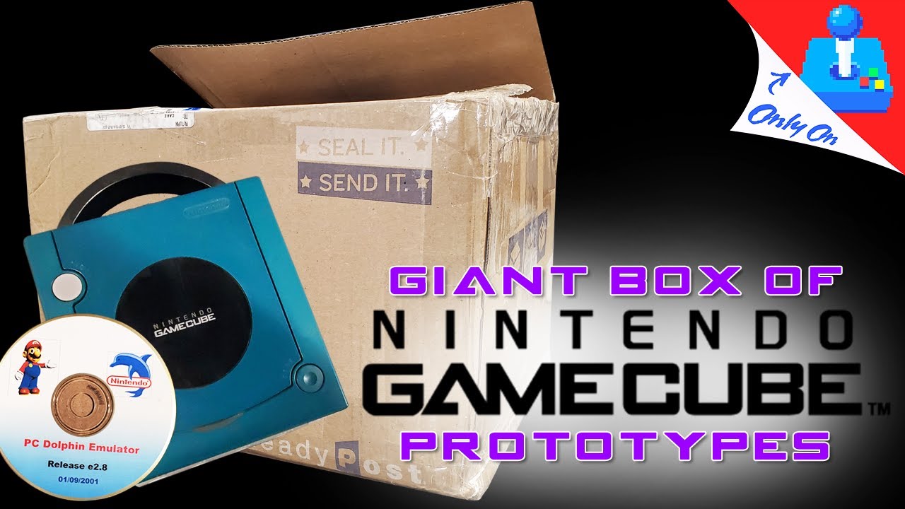 Giant box of UNRELEASED GameCube games