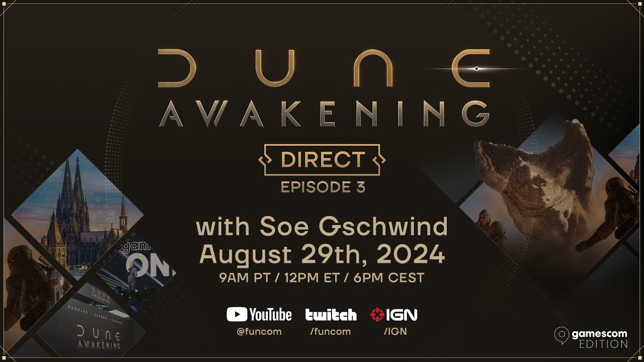 Dune: Awakening Direct – Episode 3 Livestream