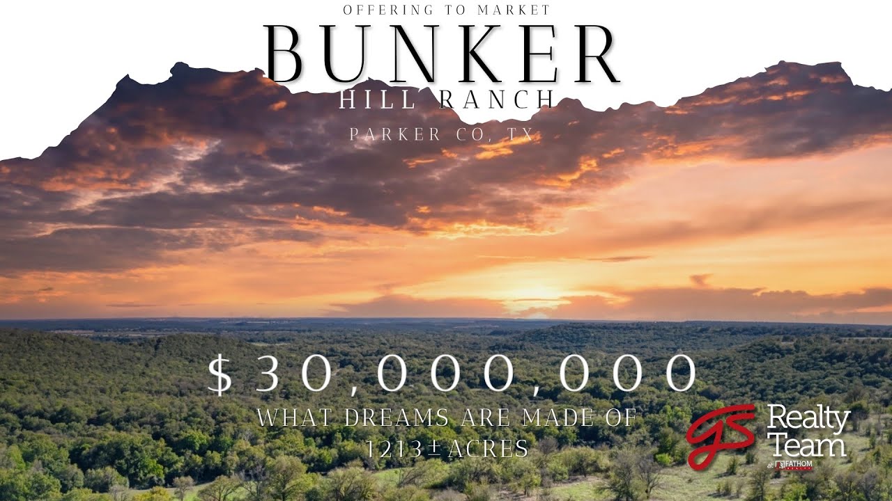 Stunning $30,000,000 Texas Ranch for Sale | 1213 Acres in Parker Co.