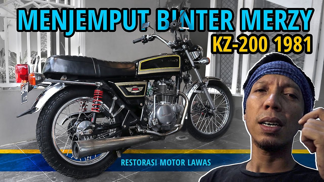 RESTORASI BINTER MERZY KZ200 1981 PLATINA