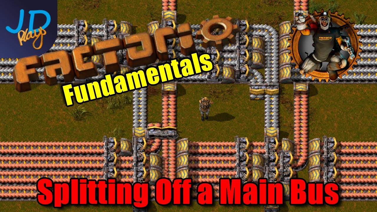 Factorio SPLITTING OFF THE BUS ⚙️ How to Split off the bus 1.0 ⚙️ Tips and Tricks done quick