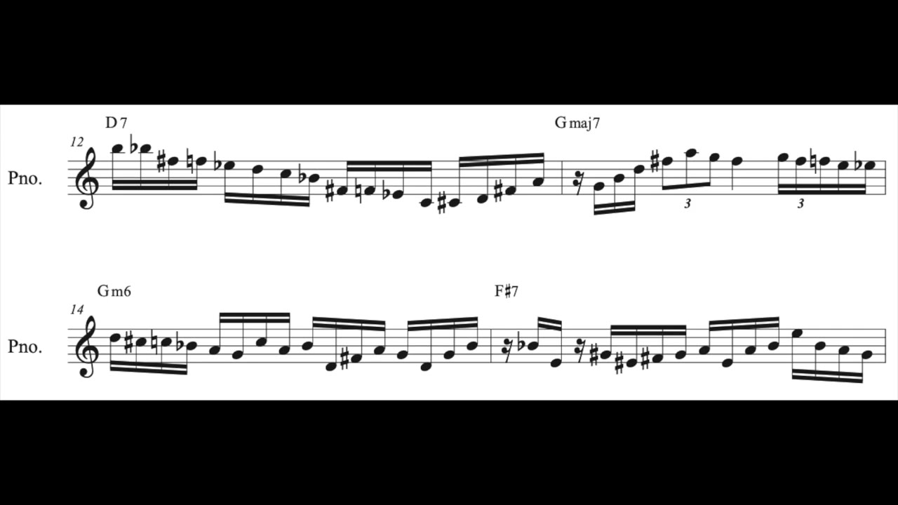 Wave - Herbie Hancock's Solo Transcription