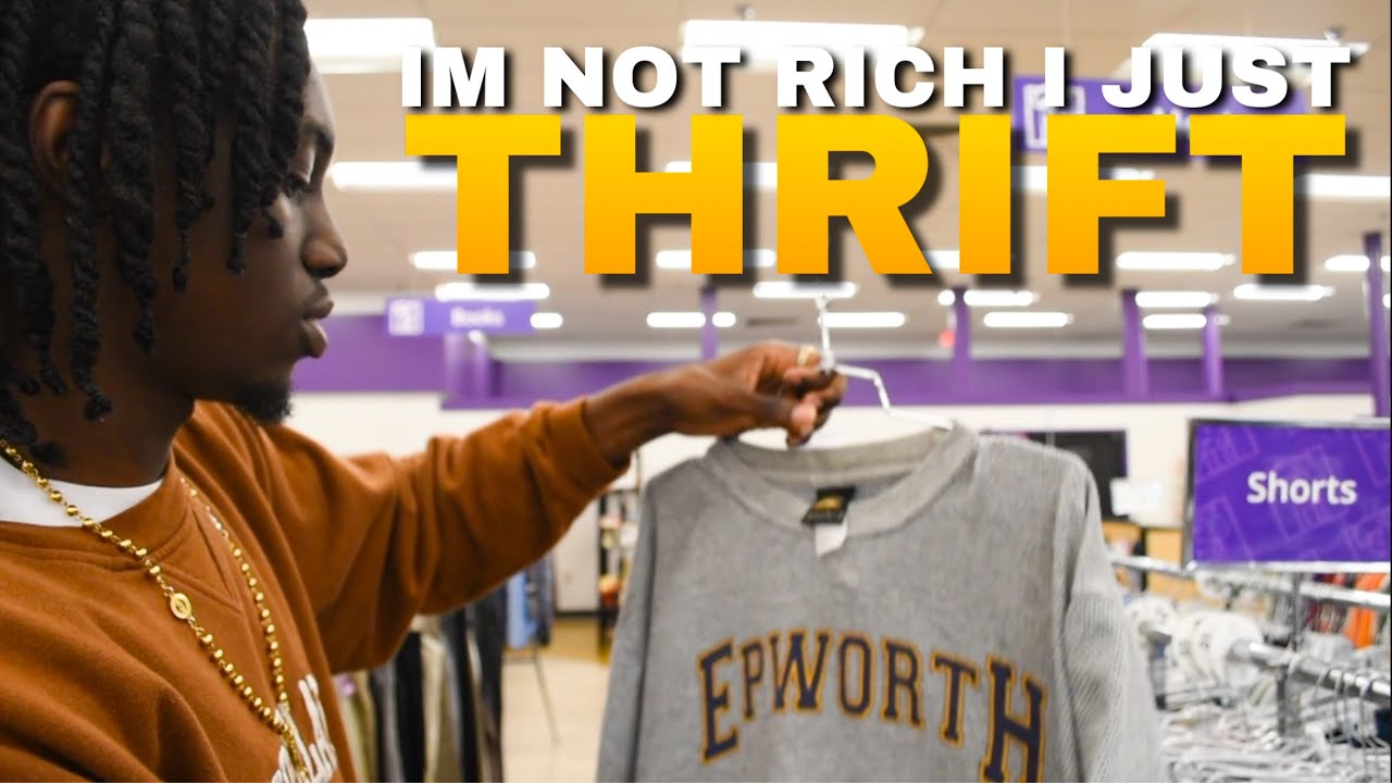 I’m not rich I just thrift