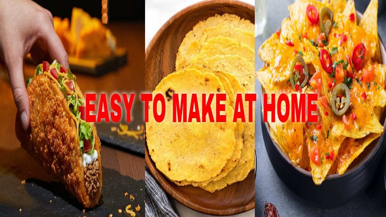 how to make tacos shells/soft taco shell recipes/how to make corn tortillas/homemade taco/easyrecipe