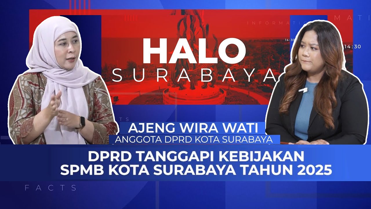 [Full] DPRD Tanggapi Kebijakan SPMB Kota Surabaya Tahun 2025 | Halo Surabaya