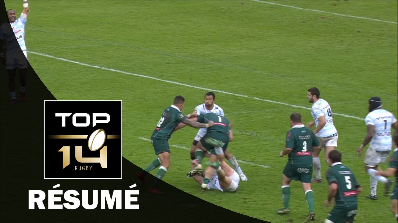 TOP 14 - Résumé Pau-Racing 92: 26-17 - J11 - Saison 2016/2017
