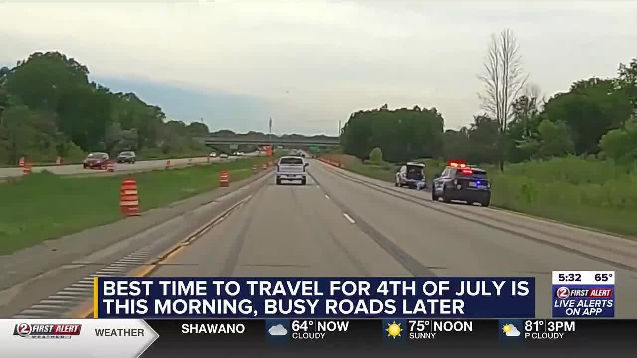 Holiday traffic picking up