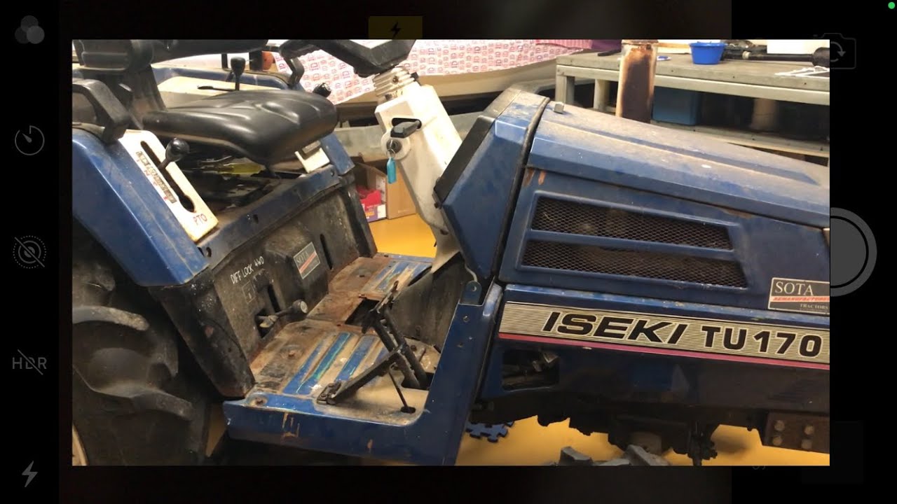 Iseki TU170 Tractor Sticky Throttle Cable