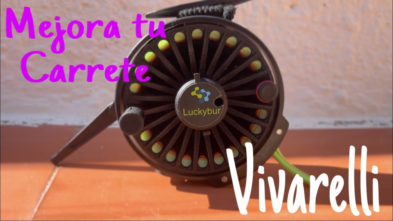 Fly fishing MODIFICACION CARRETE VIVARELLI By Jorge G. Huertes