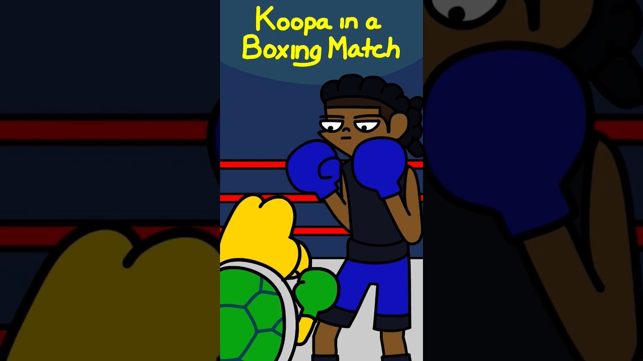 Koopa in a Boxing Match (Koopa Dance Meme) #Shorts